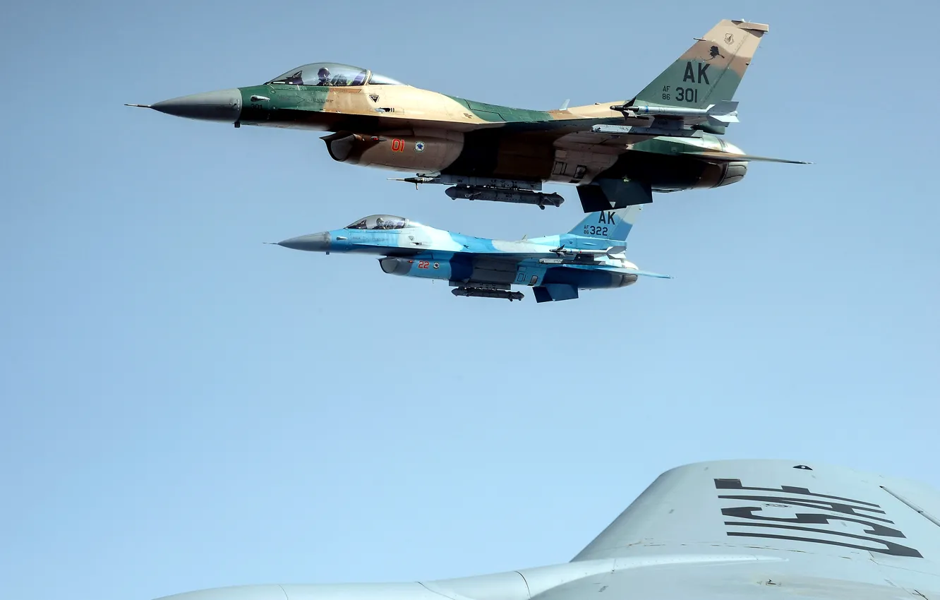 Photo wallpaper the sky, flight, fighter, pilot, the plane