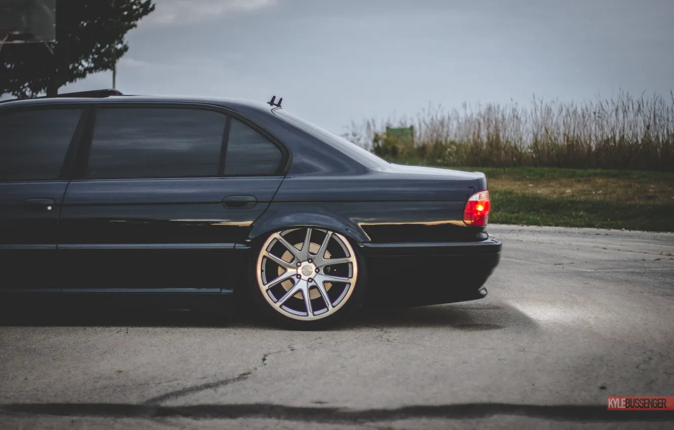 Photo wallpaper BMW, Boomer, BMW, tuning, Stance, E38, 7iL