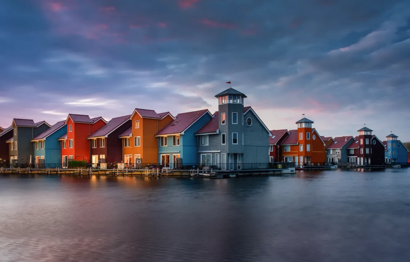 Photo wallpaper the city, Netherlands, Groningen
