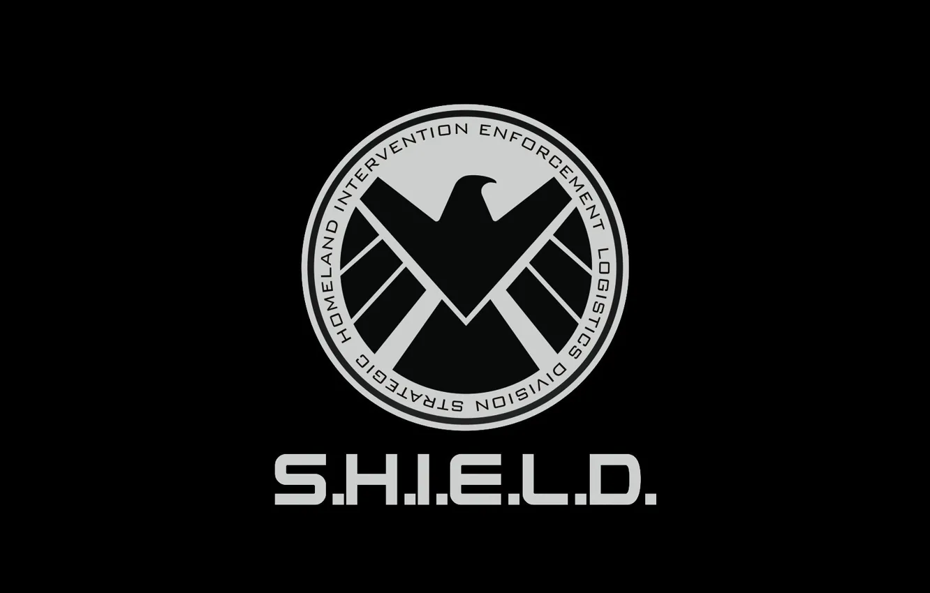 Photo wallpaper Eagle, logo, Marvel, Falcon, series, Agents of S.H.I.E.L.D., S. H. I. E. L. D., Agents …
