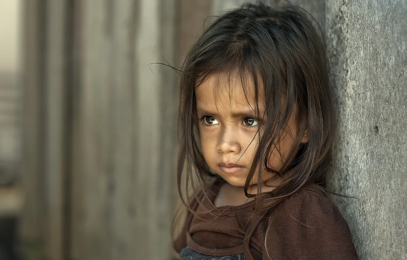 Photo wallpaper mood, portrait, girl