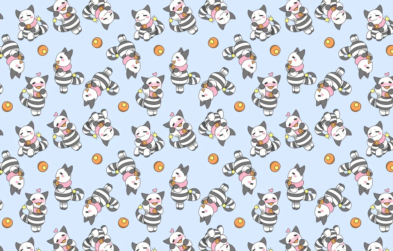 Photo wallpaper background, texture, anime, art, neko, children's