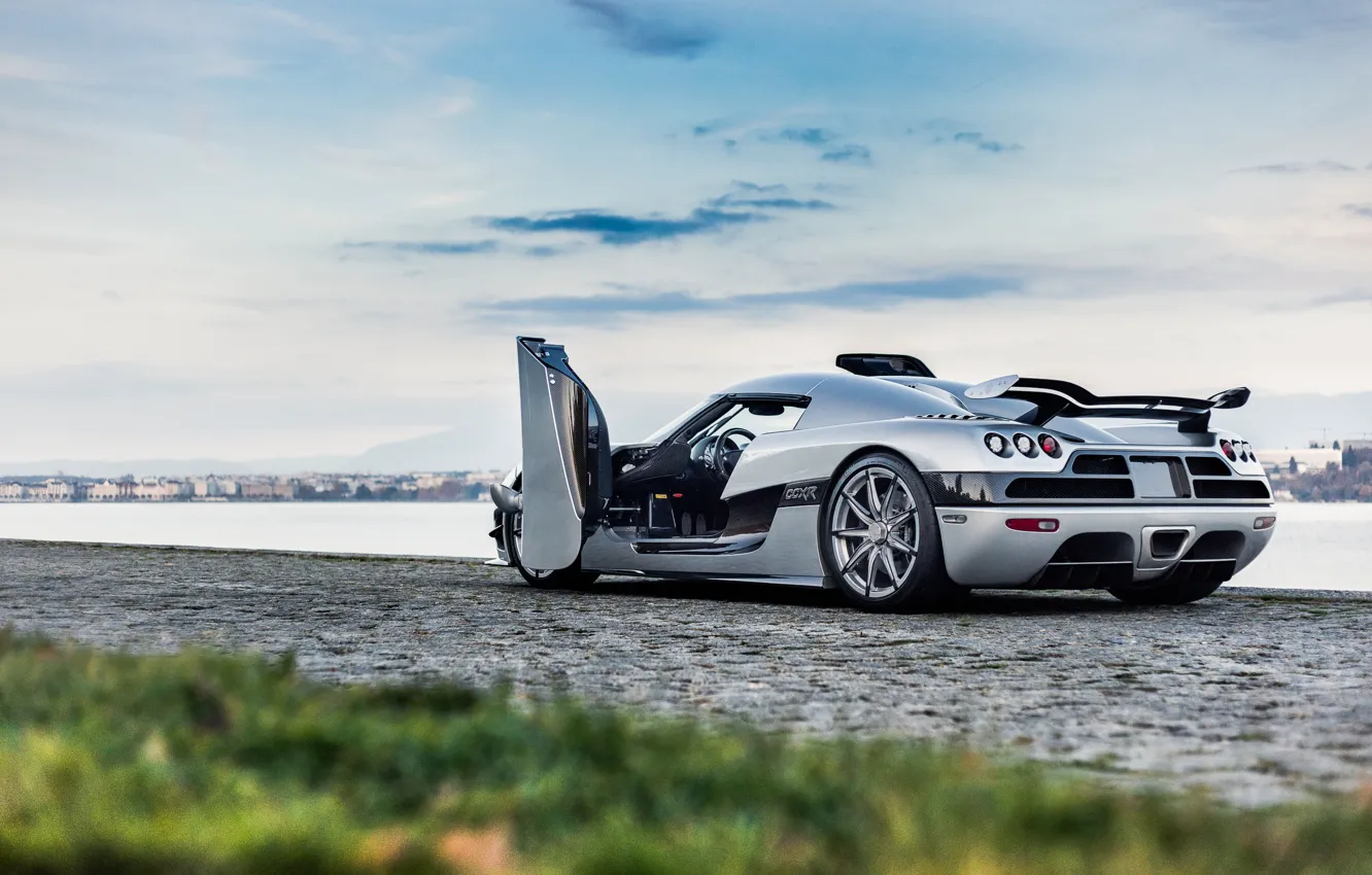 Photo wallpaper Koenigsegg, CCXR, rear view, Koenigsegg CCXR Trevita