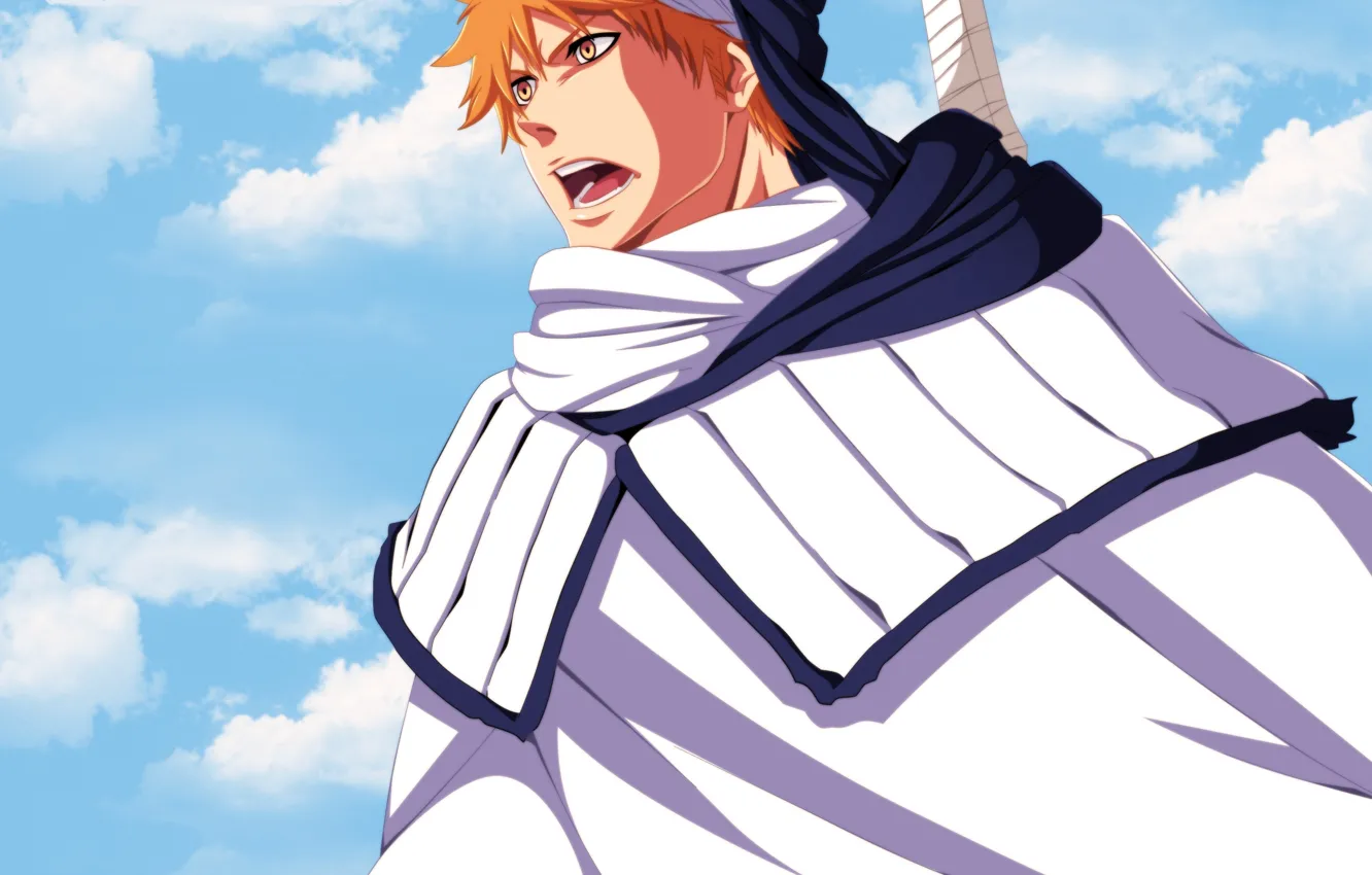 Photo wallpaper the sky, Bleach, Bleach, Ichigo Kurosaki