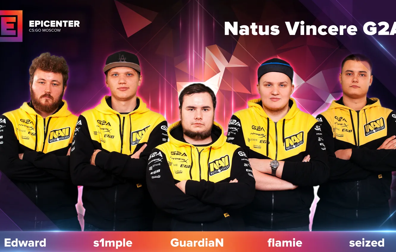 Photo wallpaper simple, Valve, Ukraine, Edward, navi, CS:GO, Global Offensive, navi team
