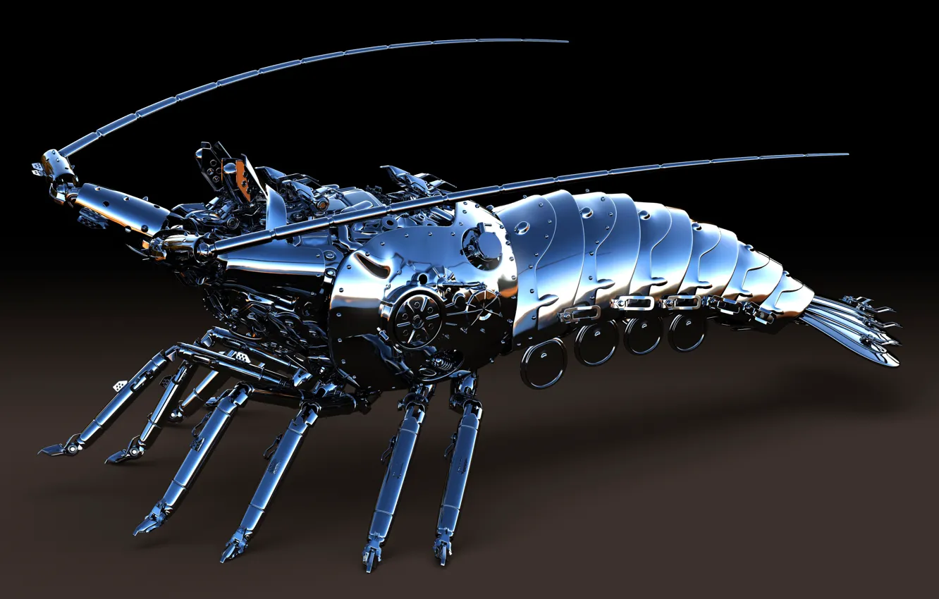 Photo wallpaper metal, background, Shine, Omar, 3Ds