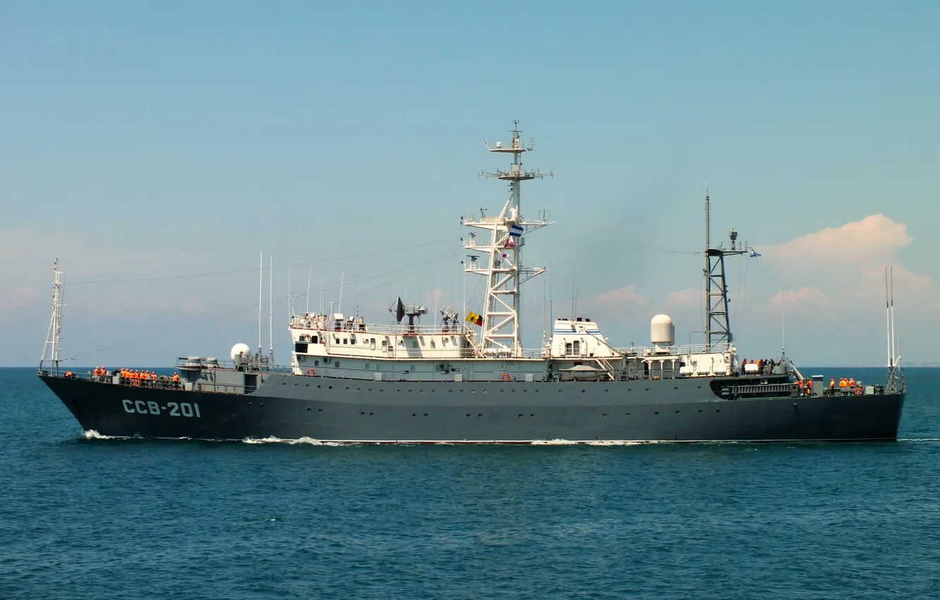 Photo wallpaper ship, intelligence, Priazovye