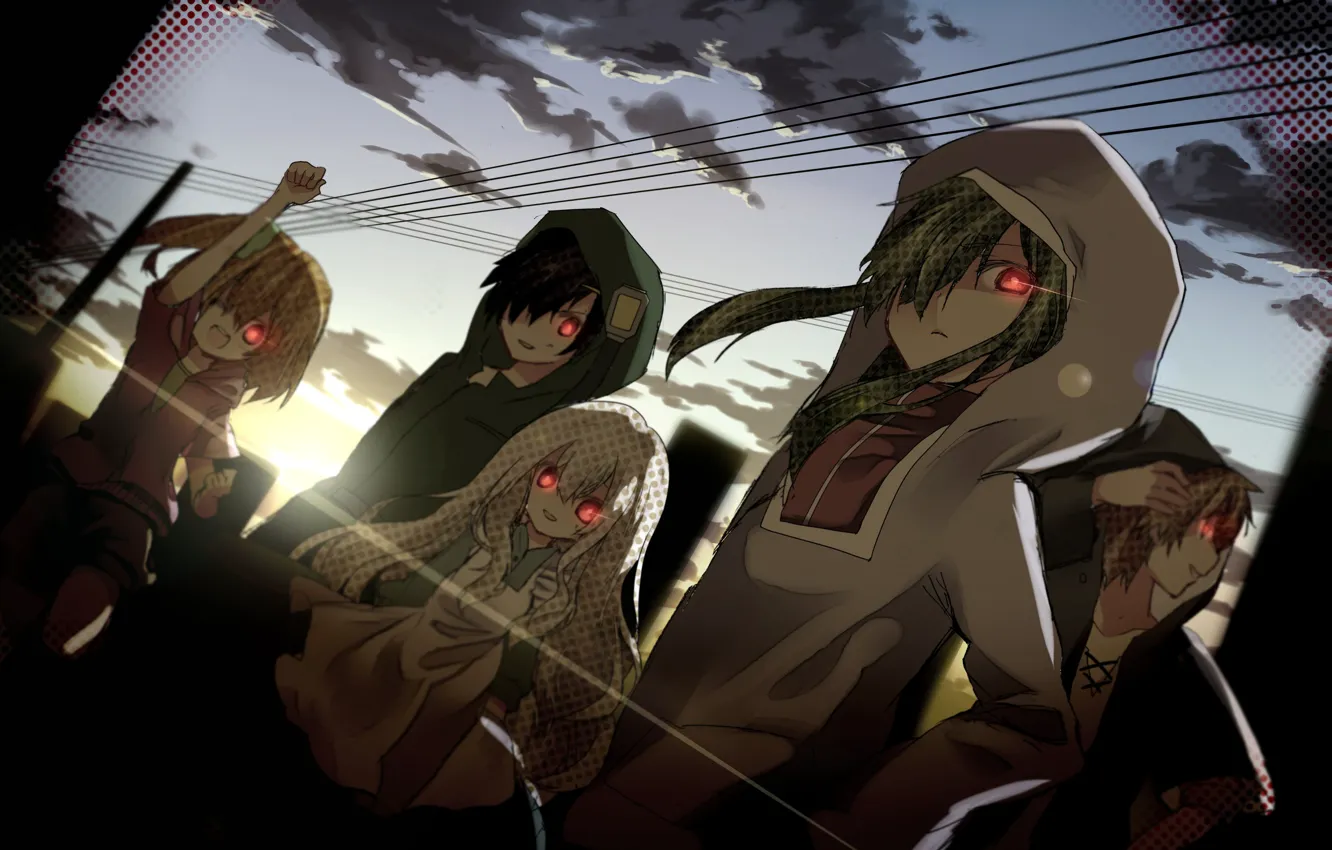 Photo wallpaper anime, characters, Kagerou Project, Project a Sultry mist
