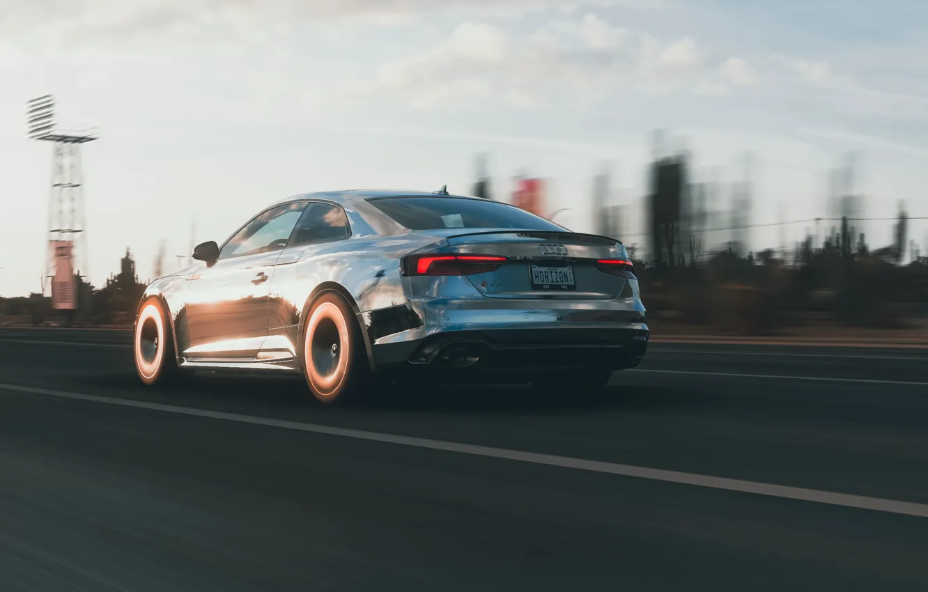 Photo wallpaper Audi, audi rs5, forza 5, Forza Horizon 5