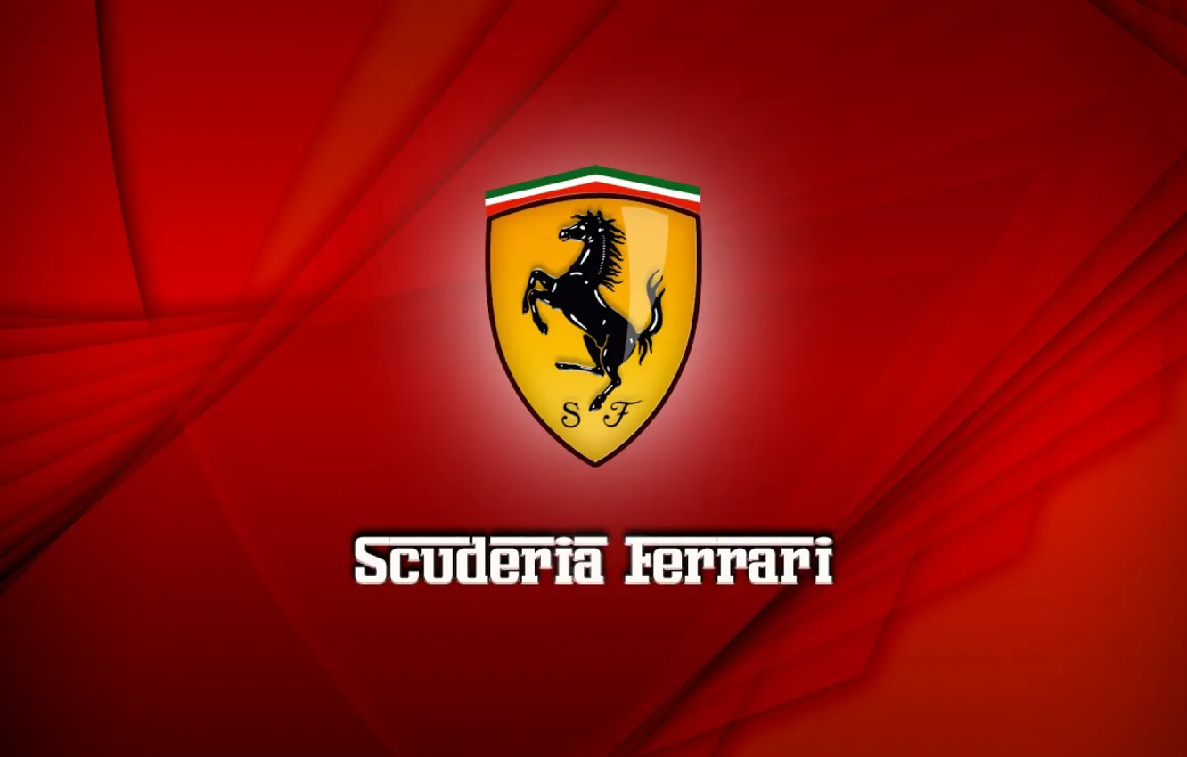 Photo wallpaper Ferrari, Logo, Sport