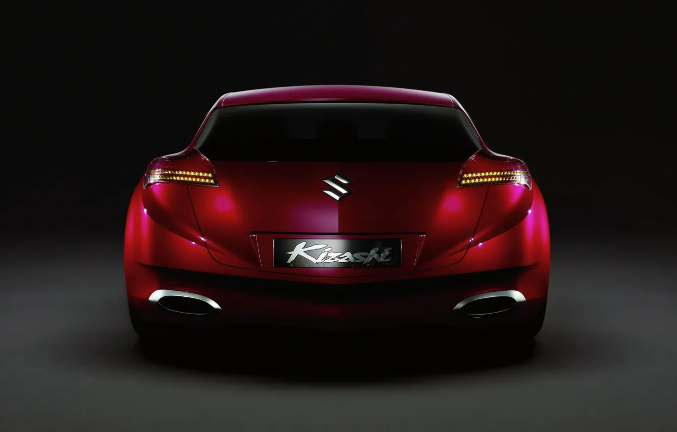 Photo wallpaper kizashi, suzuki, the concept car, Suzuki Kizashi Concept, rear view, Concept, 2007