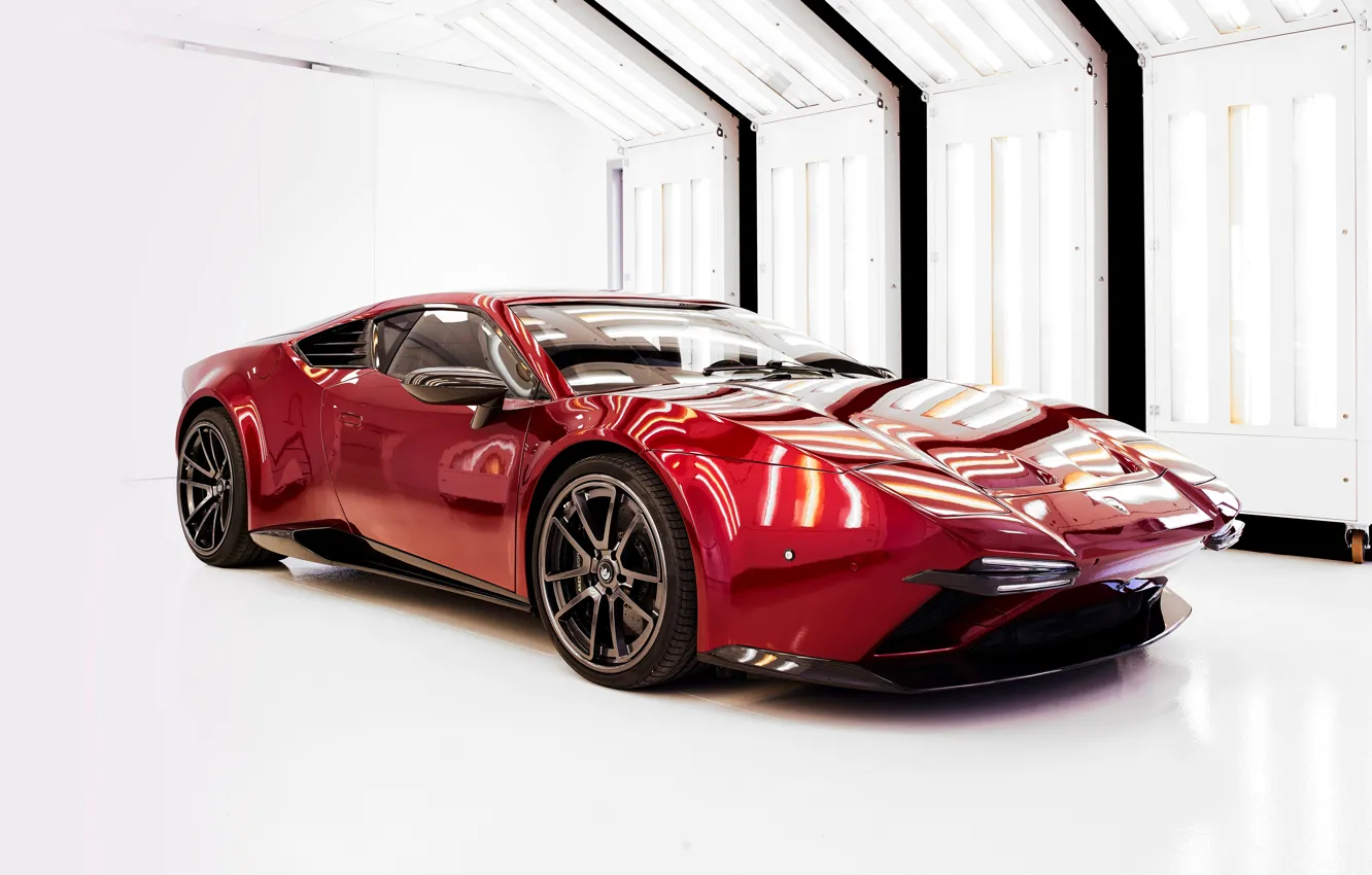 Photo wallpaper coupe, V10, in the room, De Tomaso Pantera, Hurricane, Lamborghini Huracan, 2020, two-door