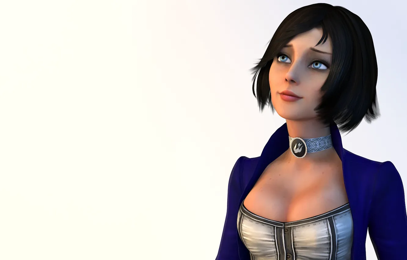 Photo wallpaper look, hair, bioshock, Infinite, Elizabeth