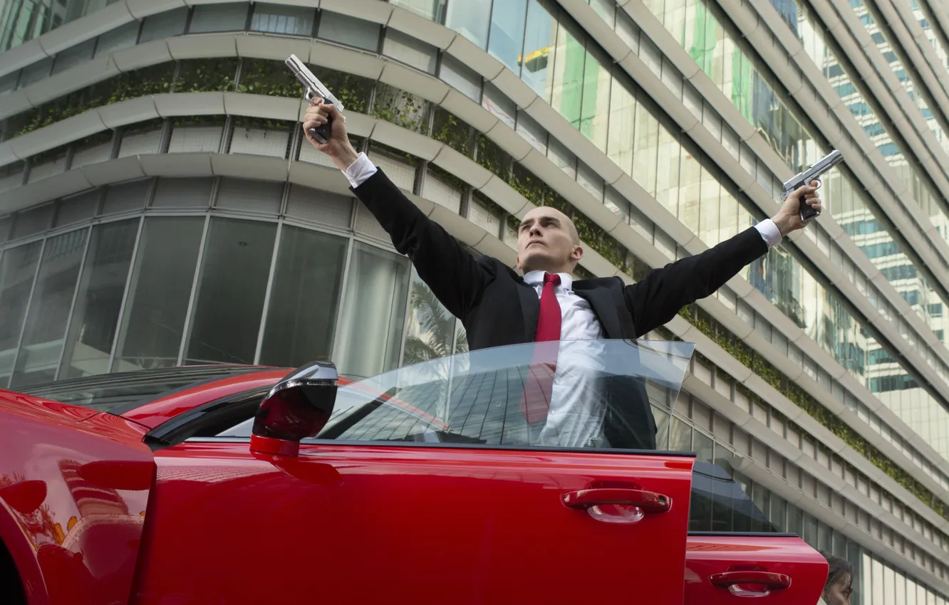 Photo wallpaper killer, killer, Rupert Friend, Hitman: Agent 47, Rupert Friend, Hitman: Agent 47