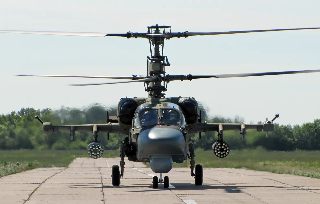 Photo wallpaper helicopter, ka-52, Kamov, kamov, ka-52