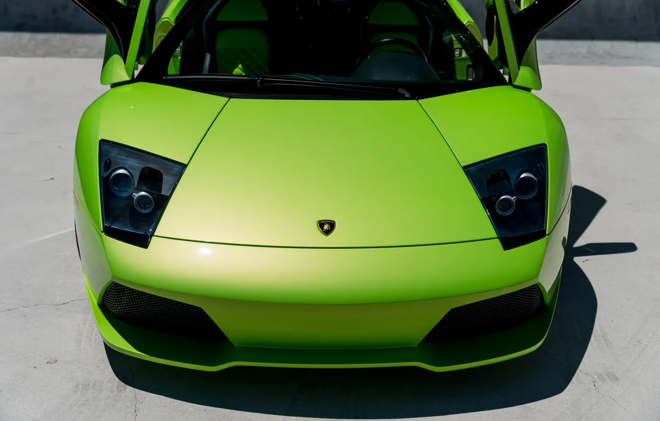 Photo wallpaper Lamborghini, front view, Lamborghini Murcielago, Murcielago