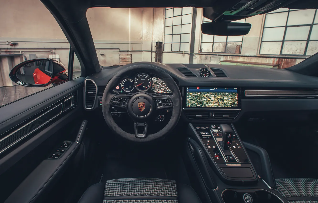 Photo wallpaper Porsche, salon, Coupe, Turbo, Cayenne, 2019