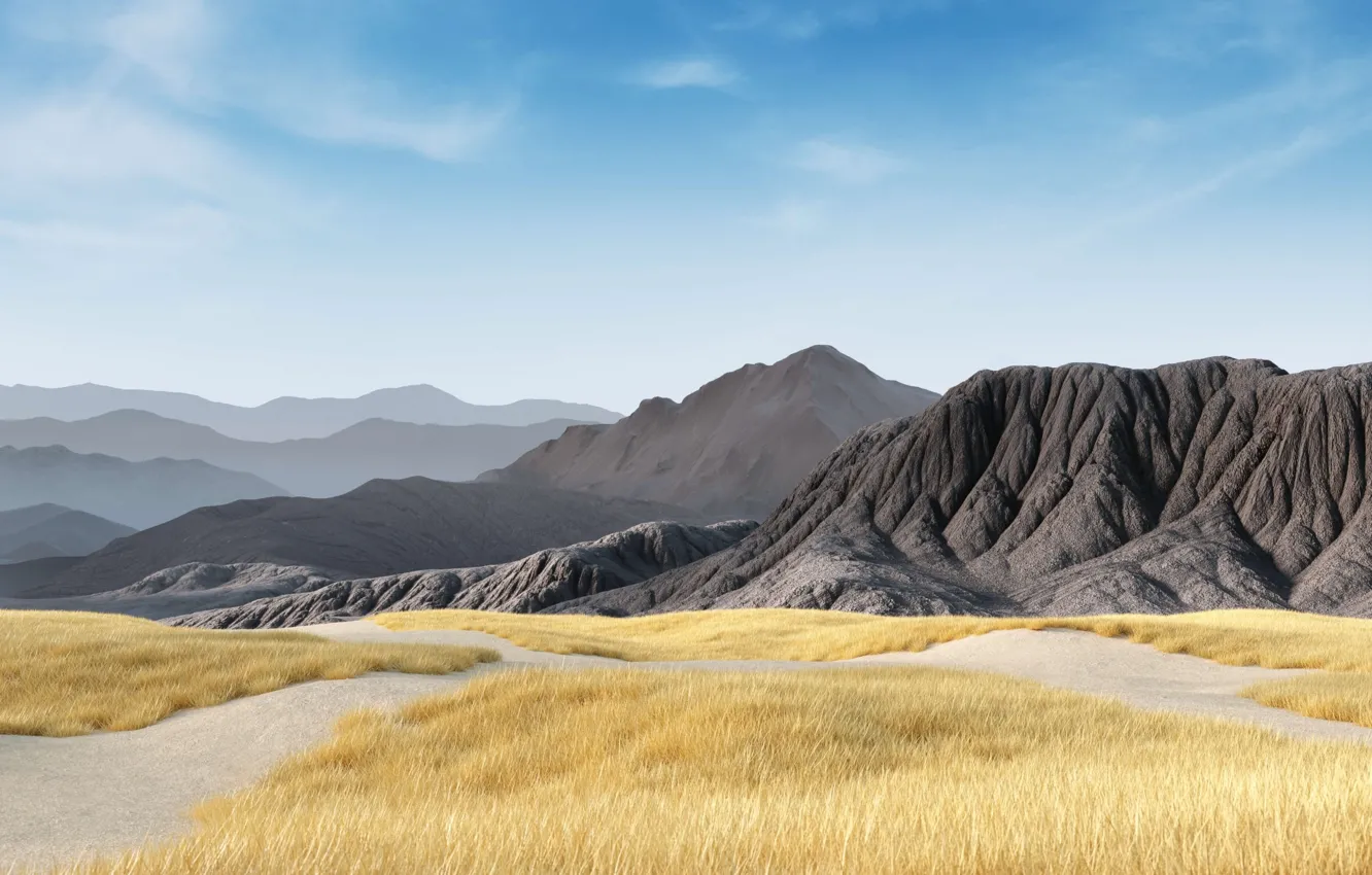 Photo wallpaper nature, stock, windows 11