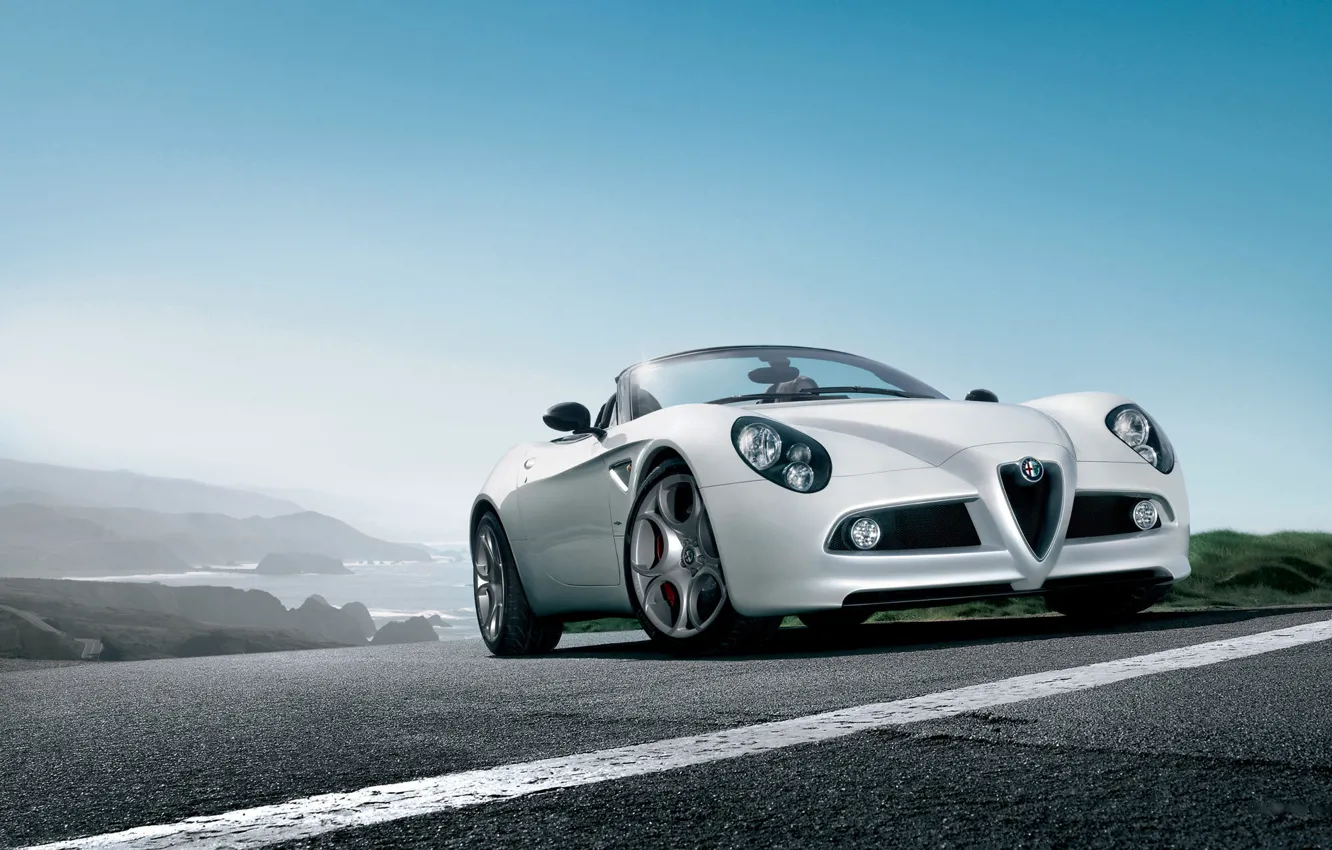 Photo wallpaper machine, car, alfa romeo, Alfa Romeo