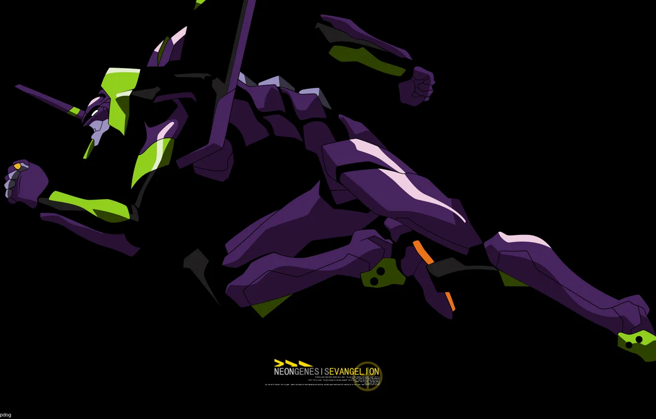 Photo wallpaper Neon Genesis Evangelion, NGE, EVA-01