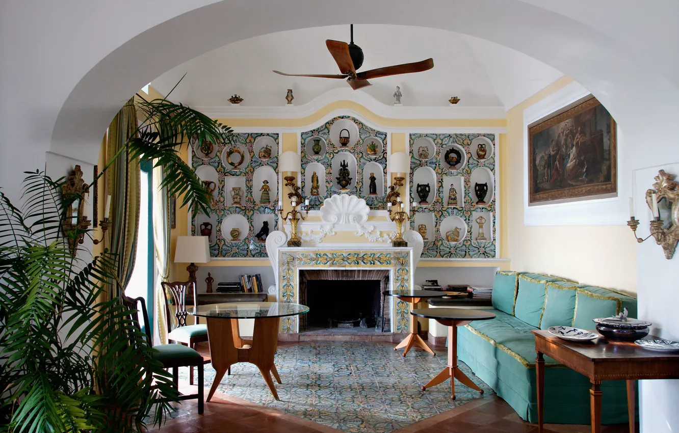 Photo wallpaper design, style, room, interior, living room