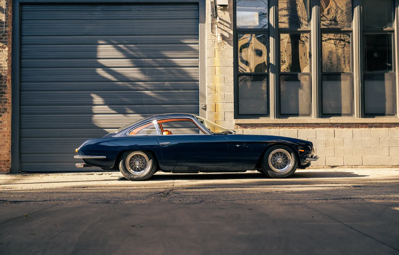 Photo wallpaper Lamborghini, vintage, 1965, 350 GT, Lamborghini 350 GT