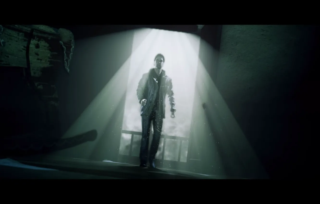 Photo wallpaper light, Alan Wake, Remedy