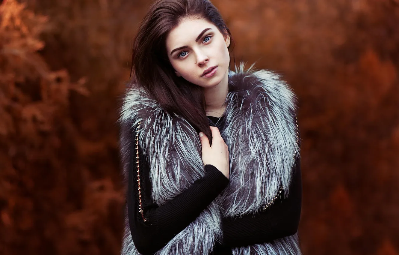 Photo wallpaper look, background, portrait, bokeh