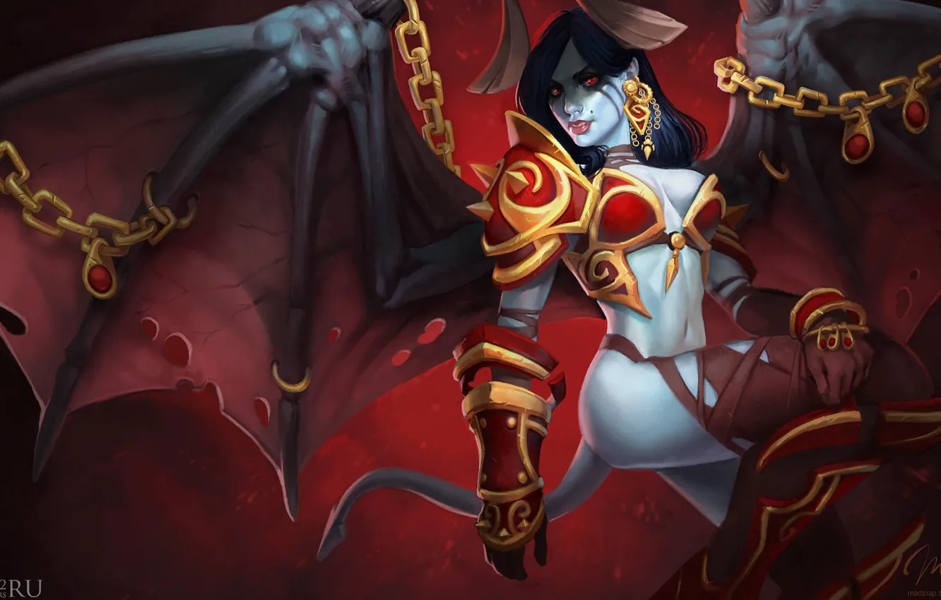 Photo wallpaper dota2, Akasha, queen of pain
