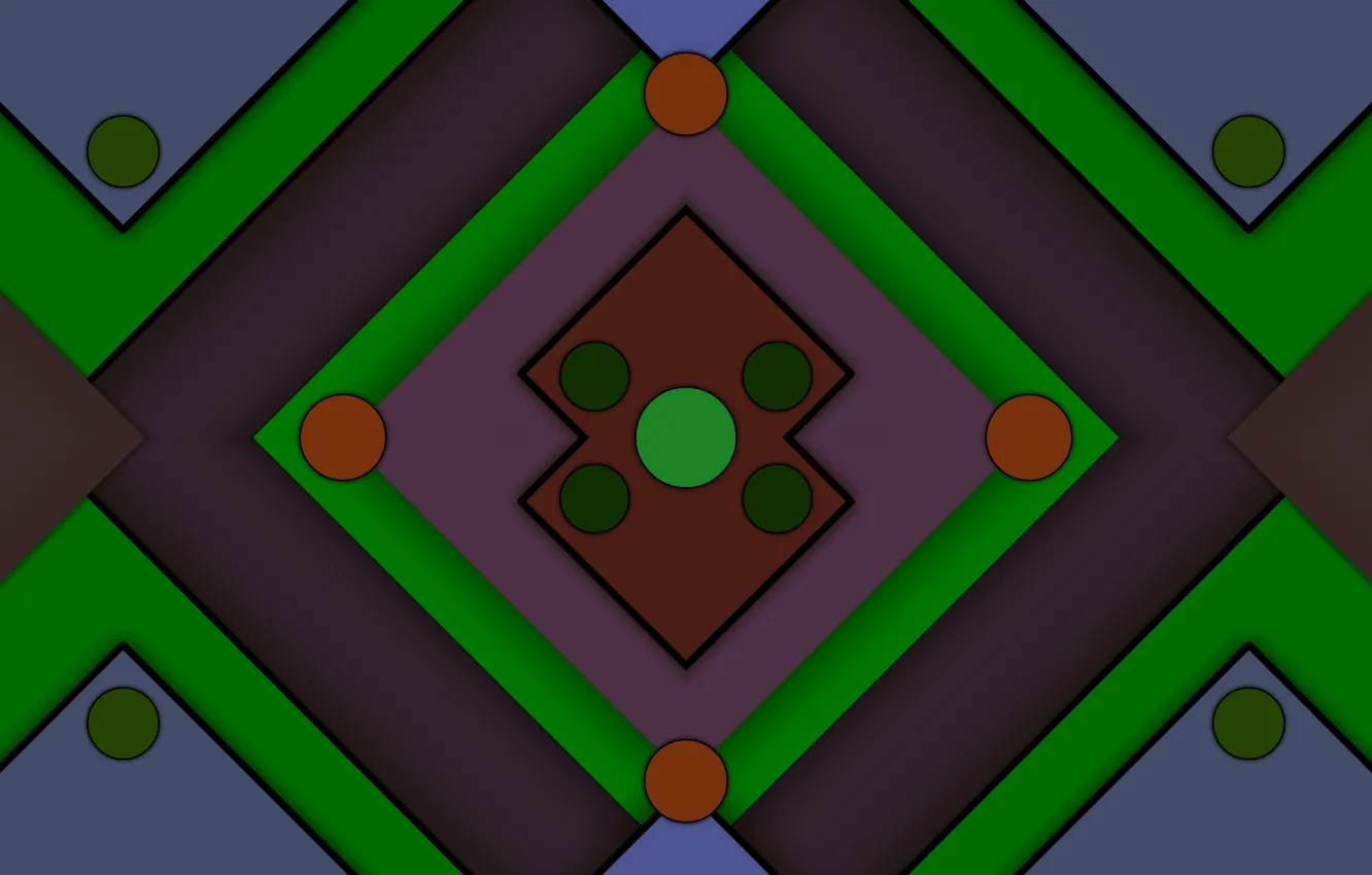 Photo wallpaper color, shadow, figure, layer