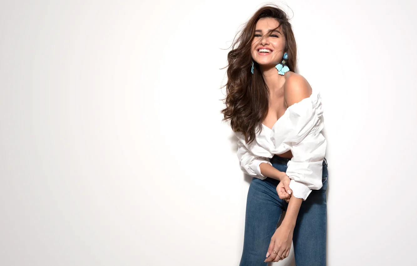 Photo wallpaper girl, hot, sexy, eyes, smile, beautiful, figure, model