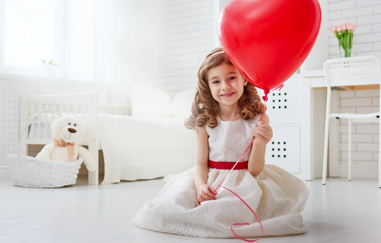 Photo wallpaper love, heart, girl, love, heart, romantic