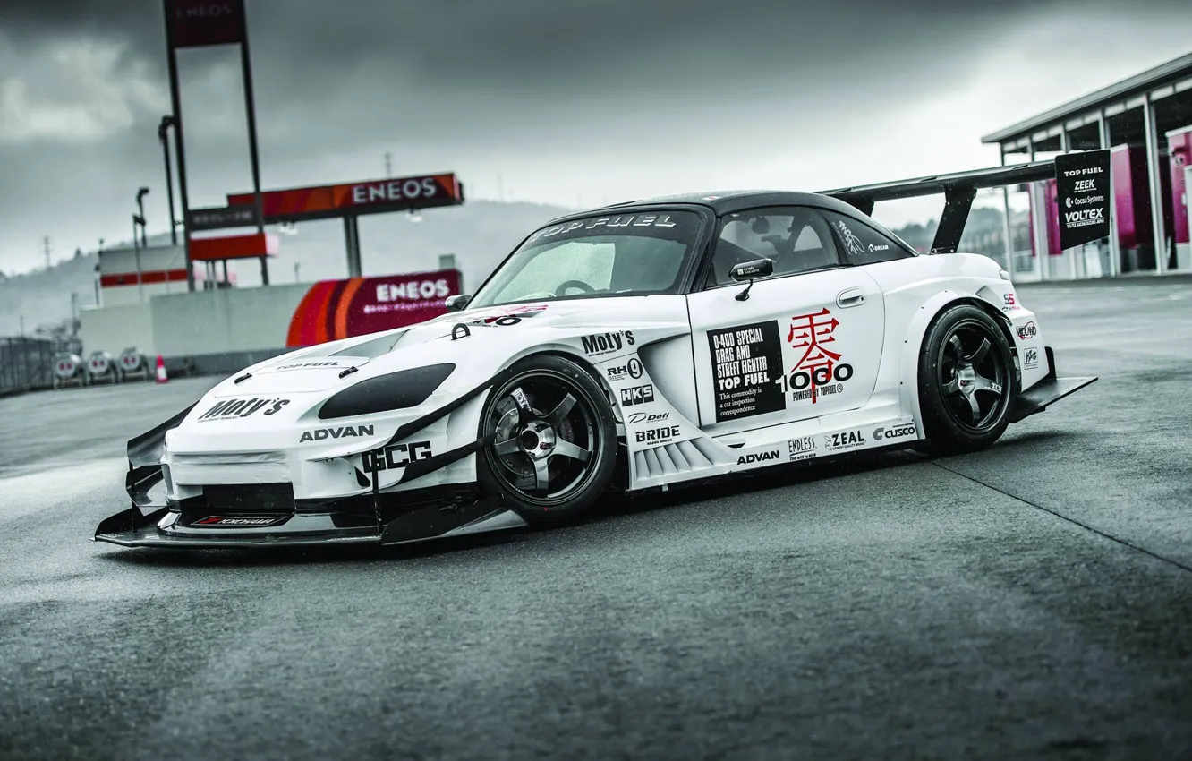 Photo wallpaper car, tuning, honda s2000