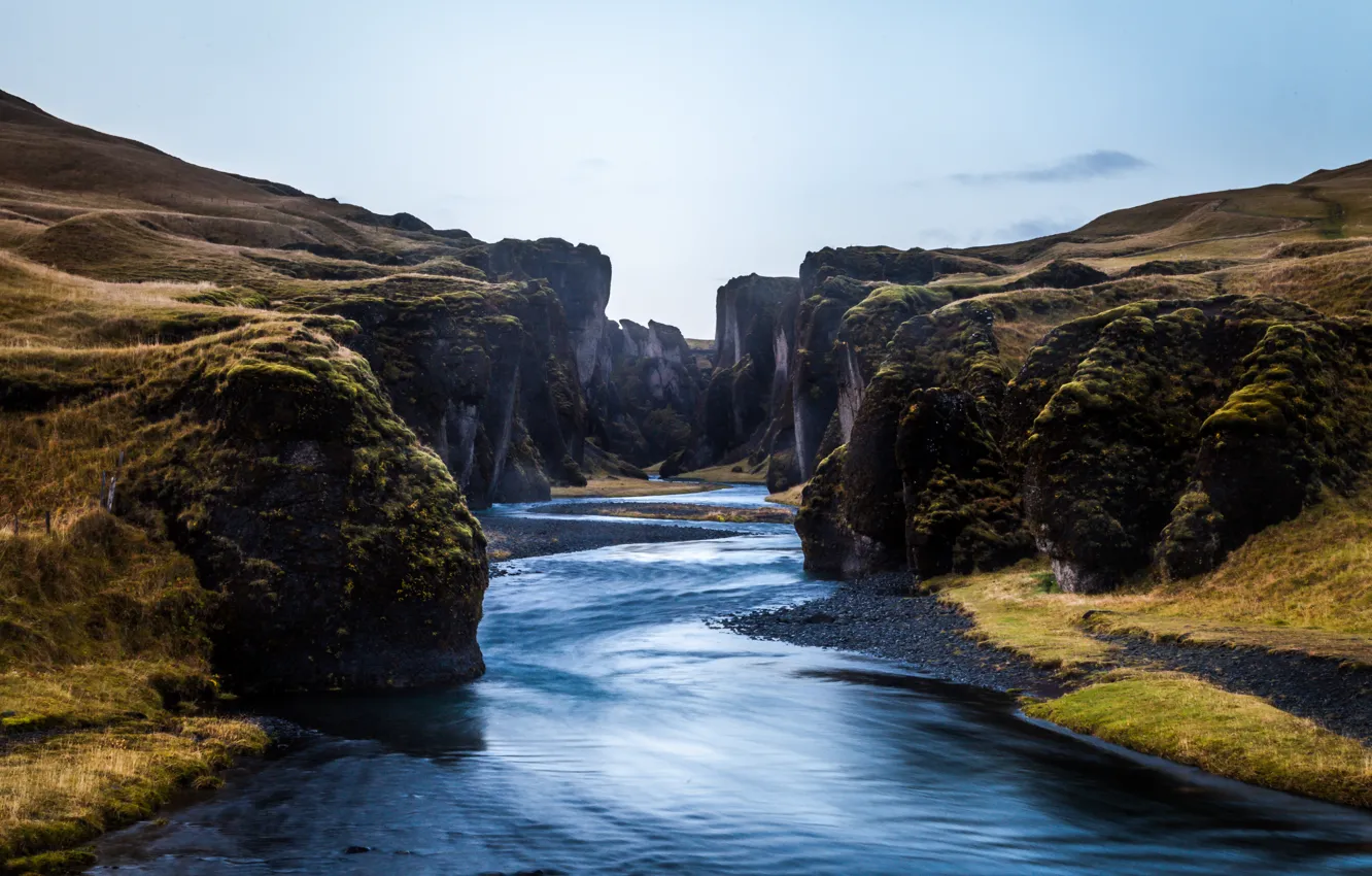 Photo wallpaper river, open, rocks, direction, photo, photographer, Andrés Nieto Porras