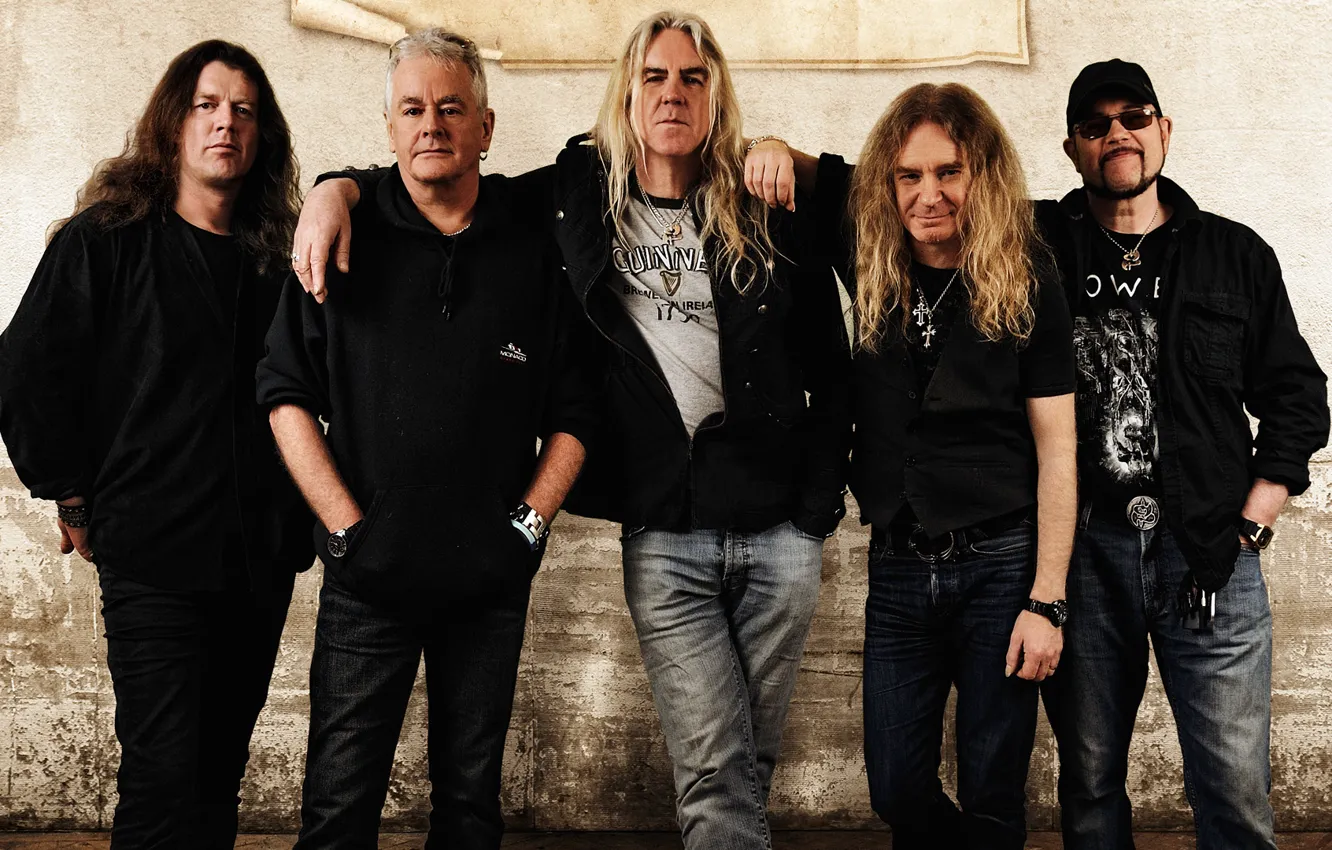 Photo wallpaper United Kingdom, heavy metal, Saxon