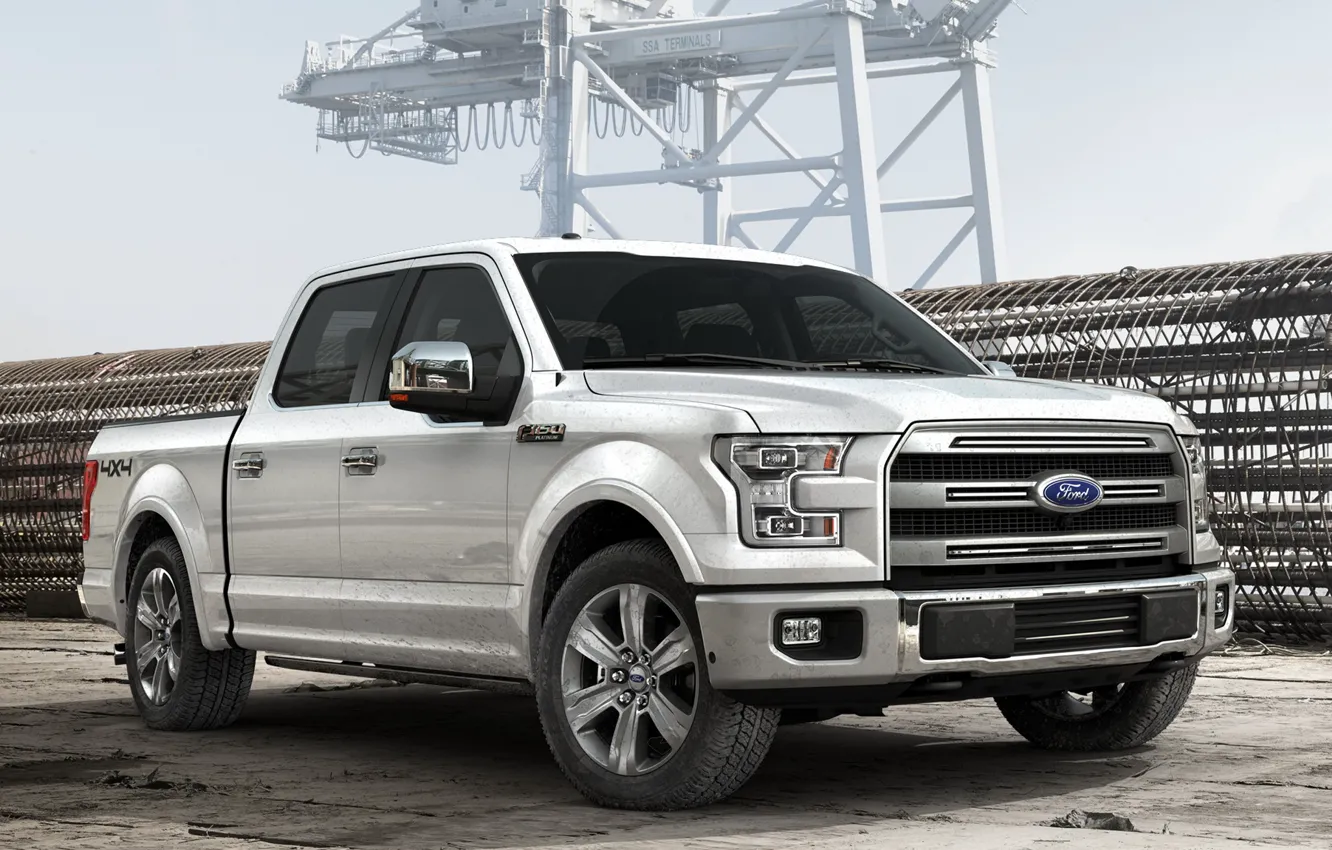 Photo wallpaper Ford, 2015, Platinum, -150