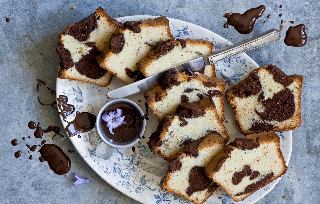 Photo wallpaper photo, food, chocolate, cakes