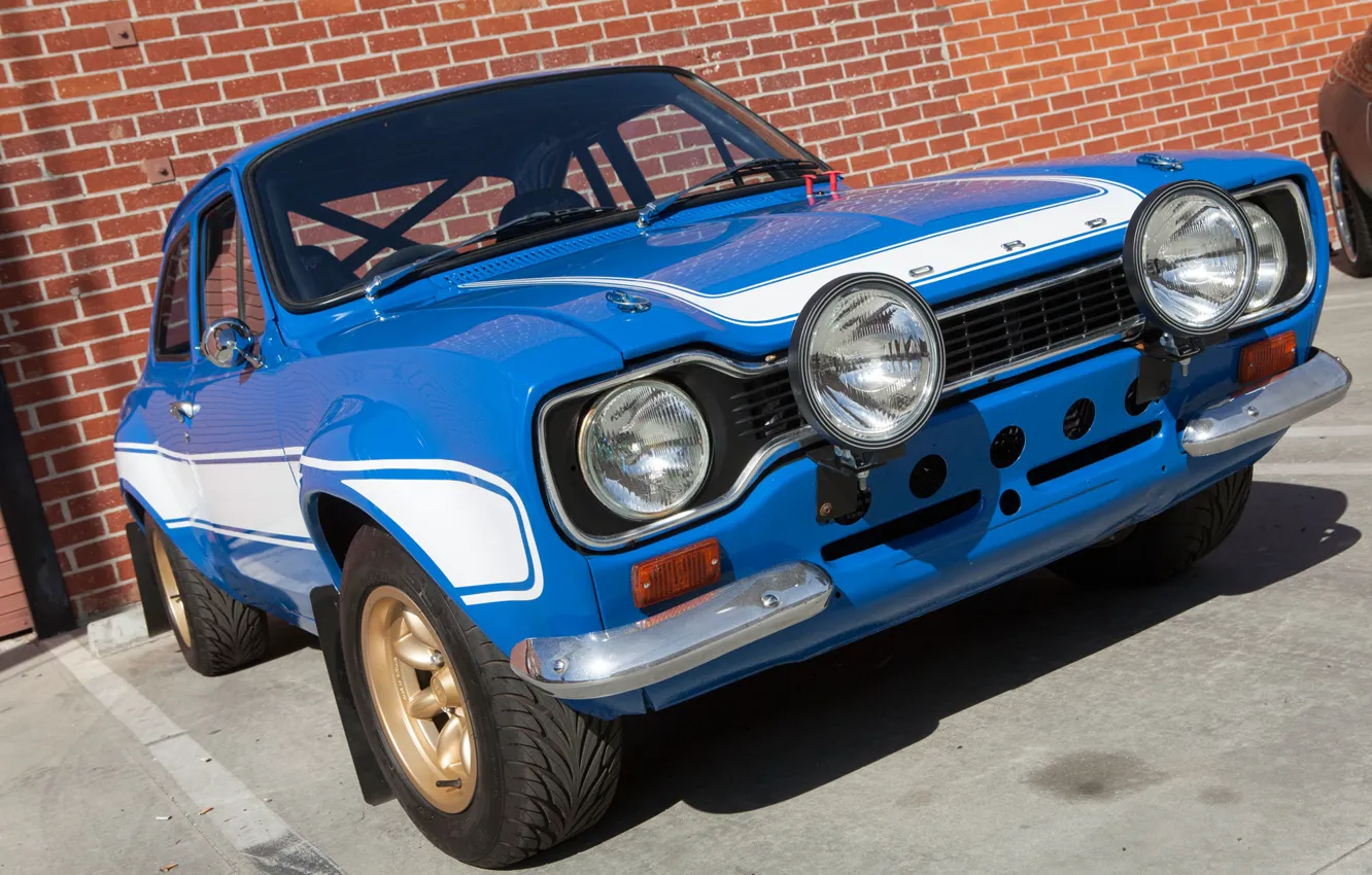 Photo wallpaper Ford, MK1, Fast &ampamp; Furious 6, Escort