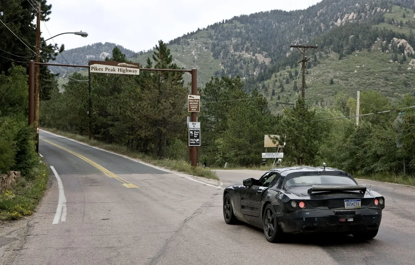 Photo wallpaper Mercedes, Benz, 2011, AMG, SLS, 6.3