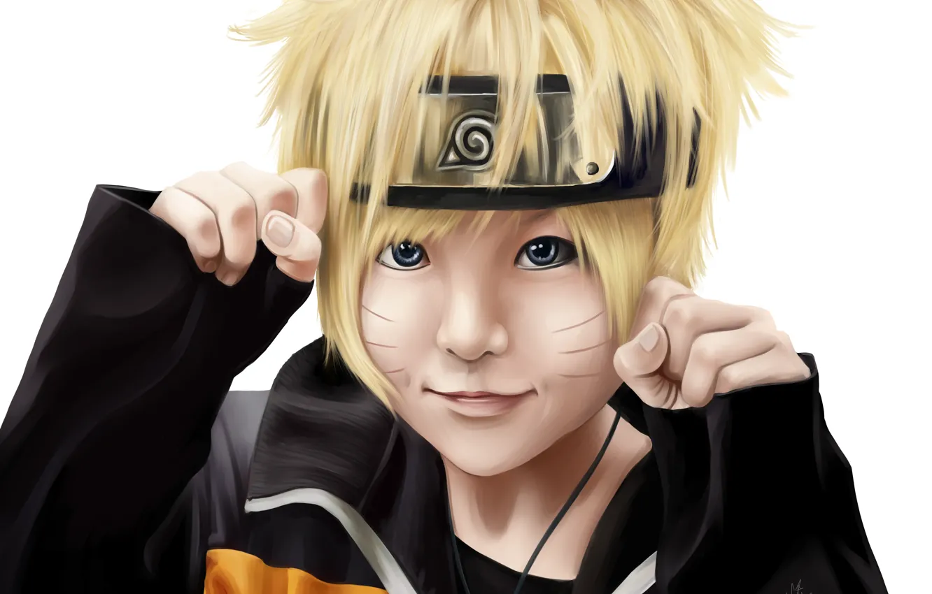 Photo wallpaper boy, naruto, panache, child, art, cosplay, Uzumaki naruto, kompot san