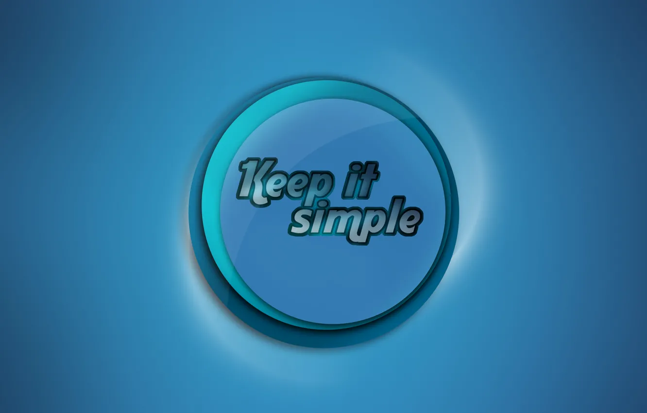 Photo wallpaper simple, wallpaper, blue, background, Minimalism, keep