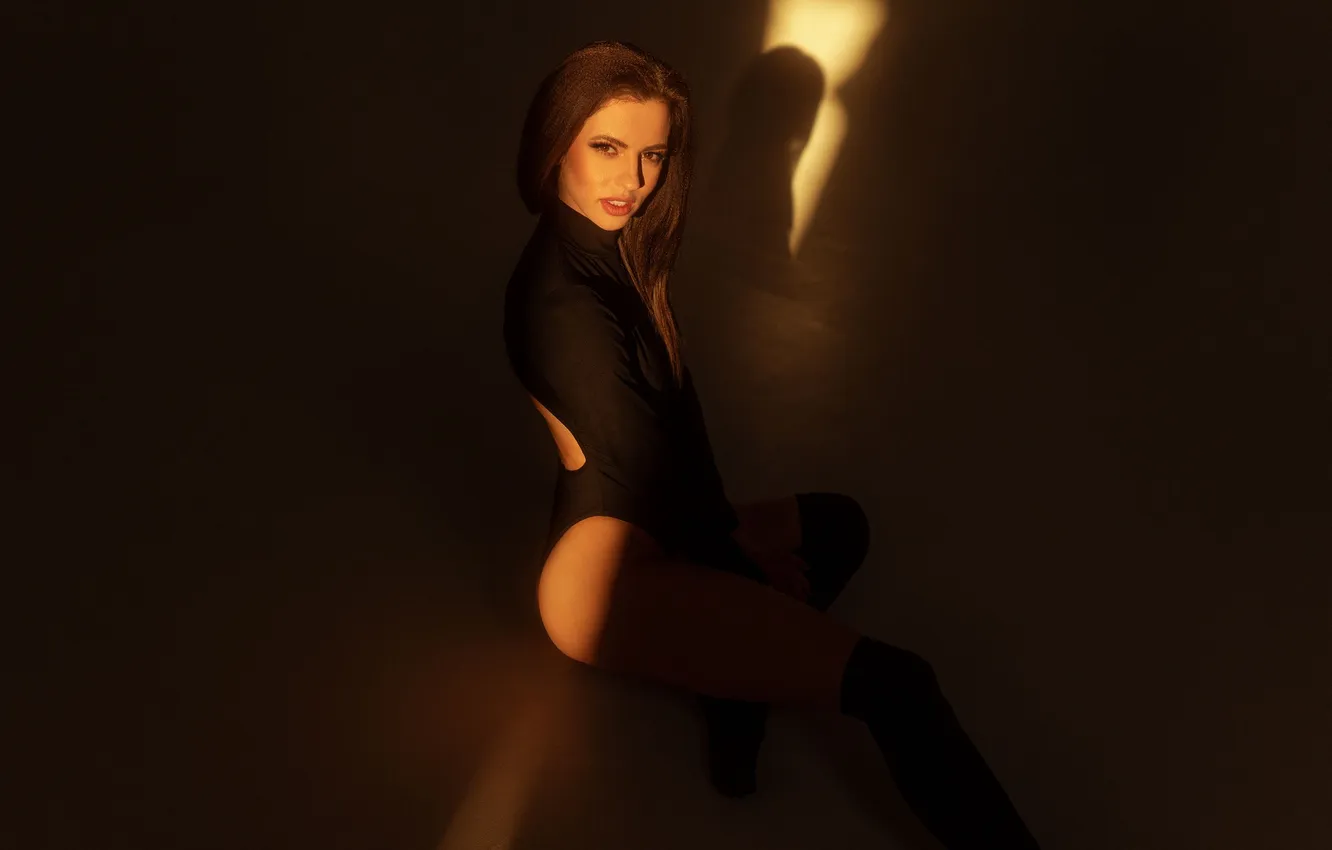 Photo wallpaper girl, model, Nick Kashuba