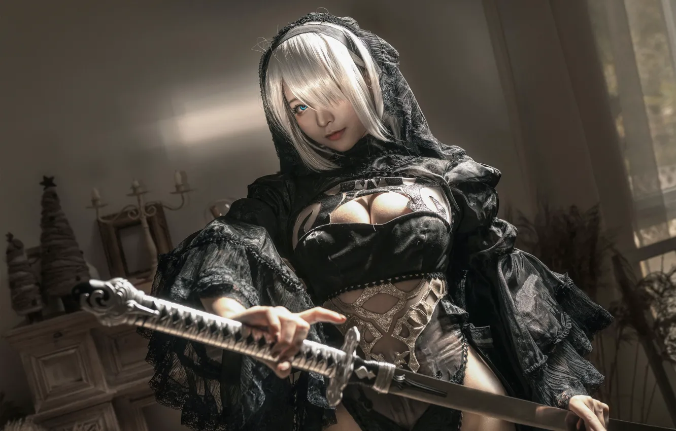 Photo wallpaper girl, style, cosplay