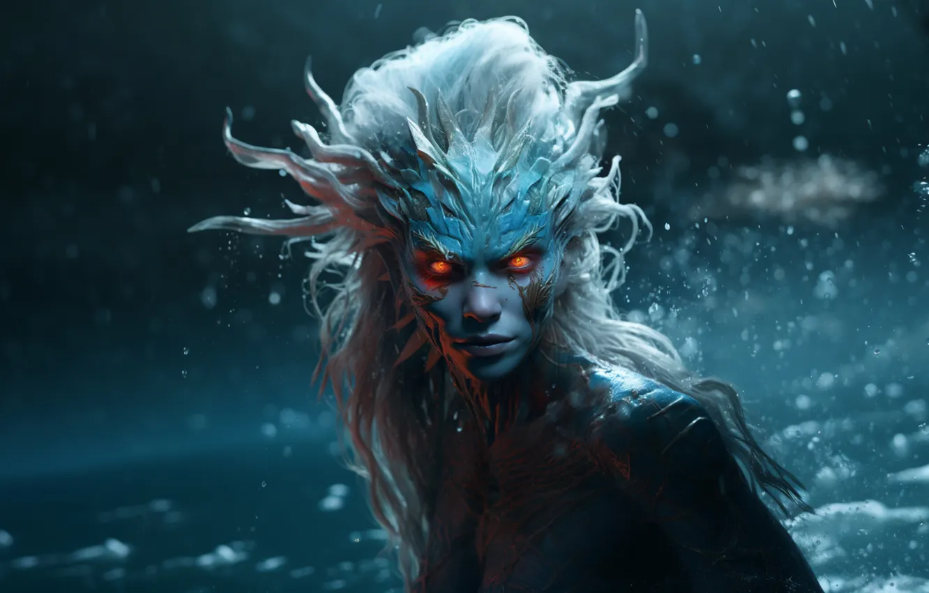 Photo wallpaper demon, Fantasy, mystery
