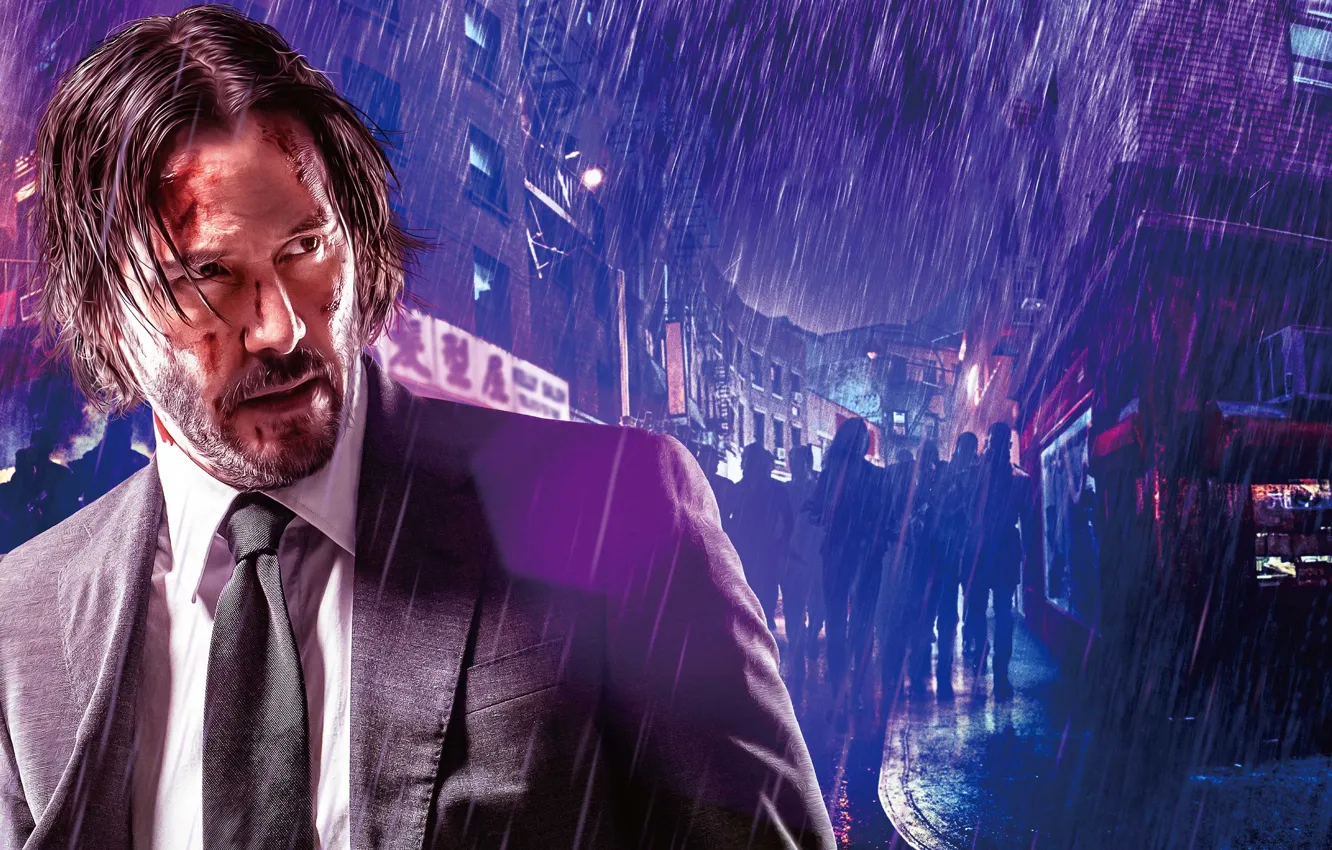 Photo wallpaper Keanu Reeves, Keanu Reeves, Parabellum, John Wick, John Wick, 2019, John Wick 3, John Wick …