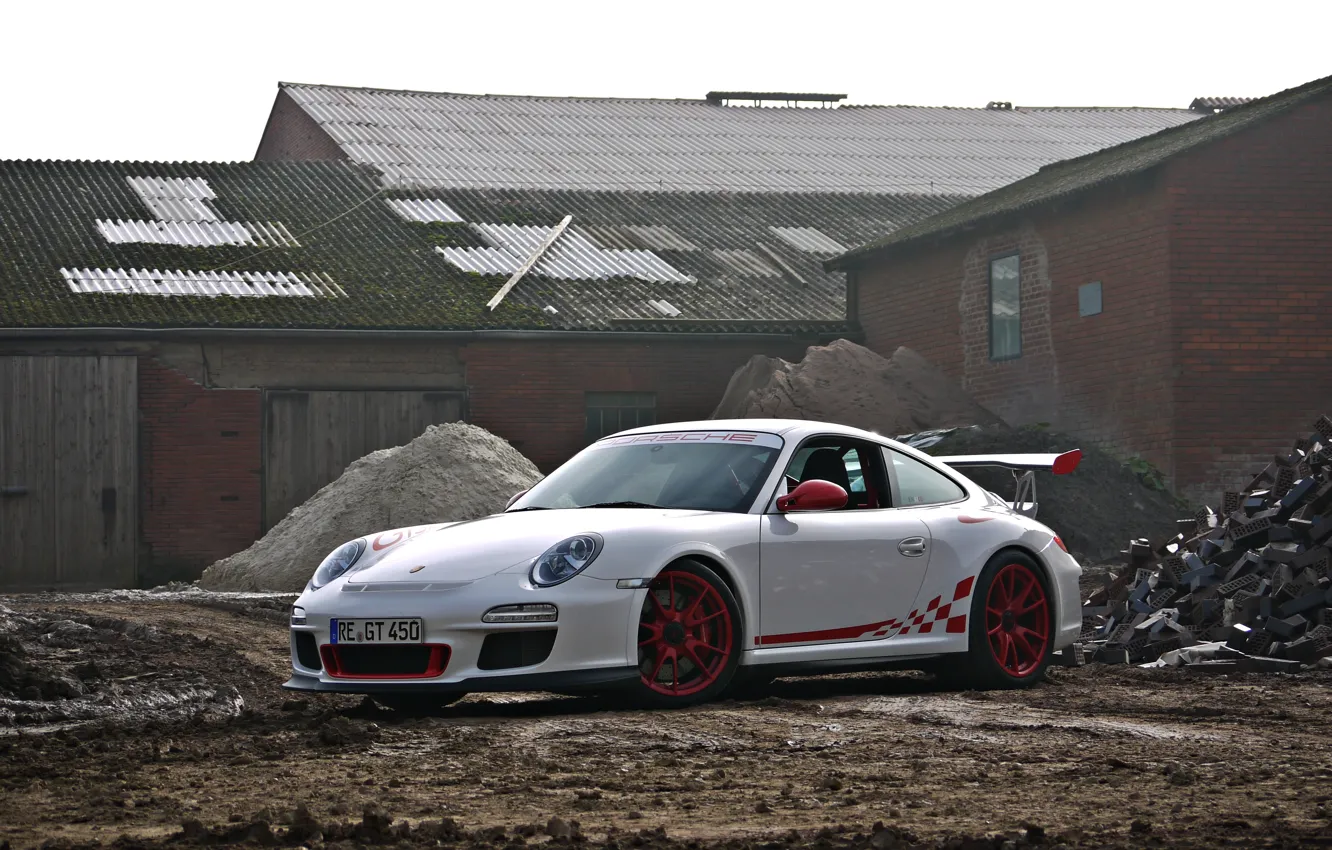 Photo wallpaper 911, Porsche, GT3, (997)