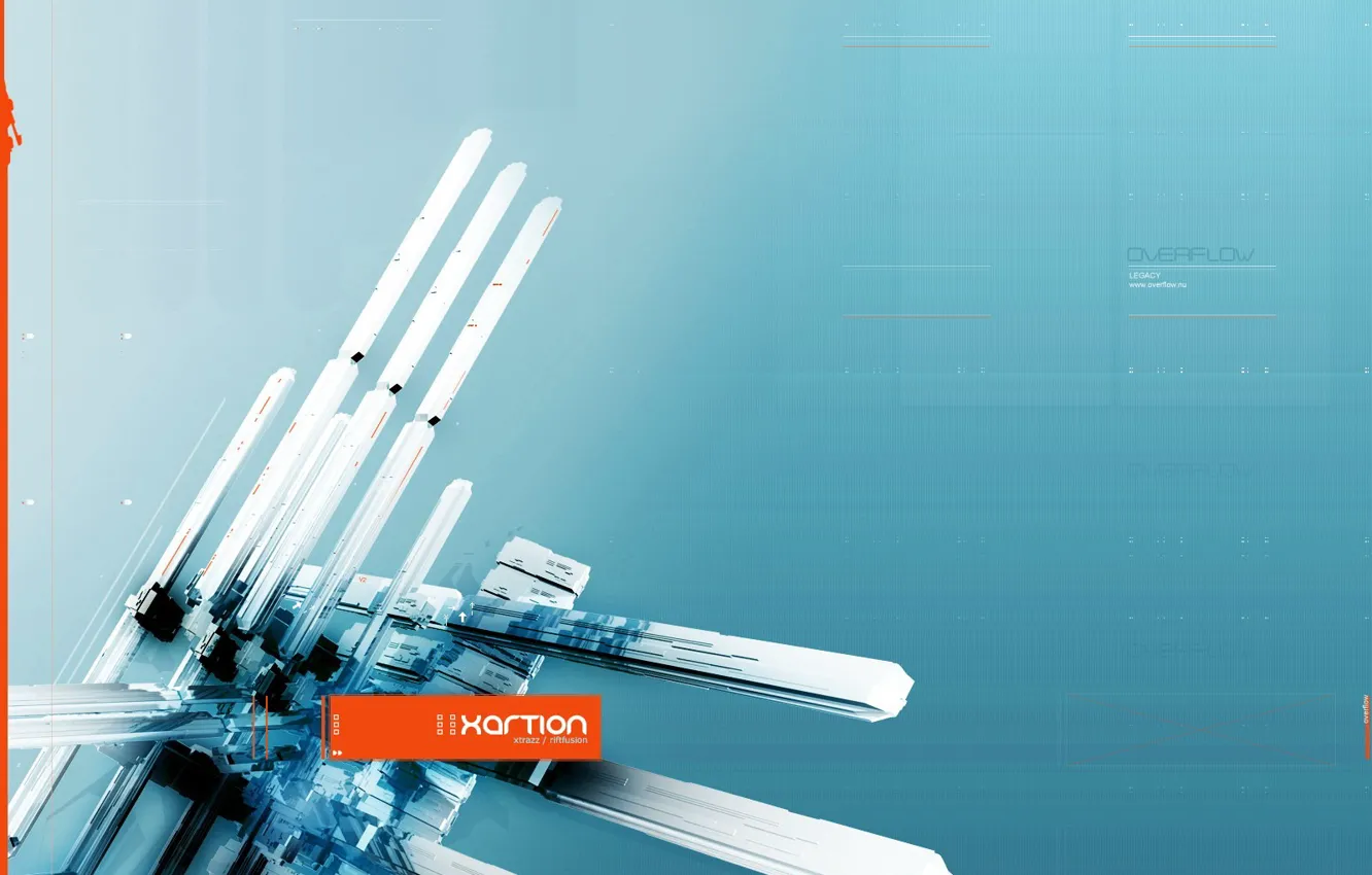 Photo wallpaper techno, minimalism, beam