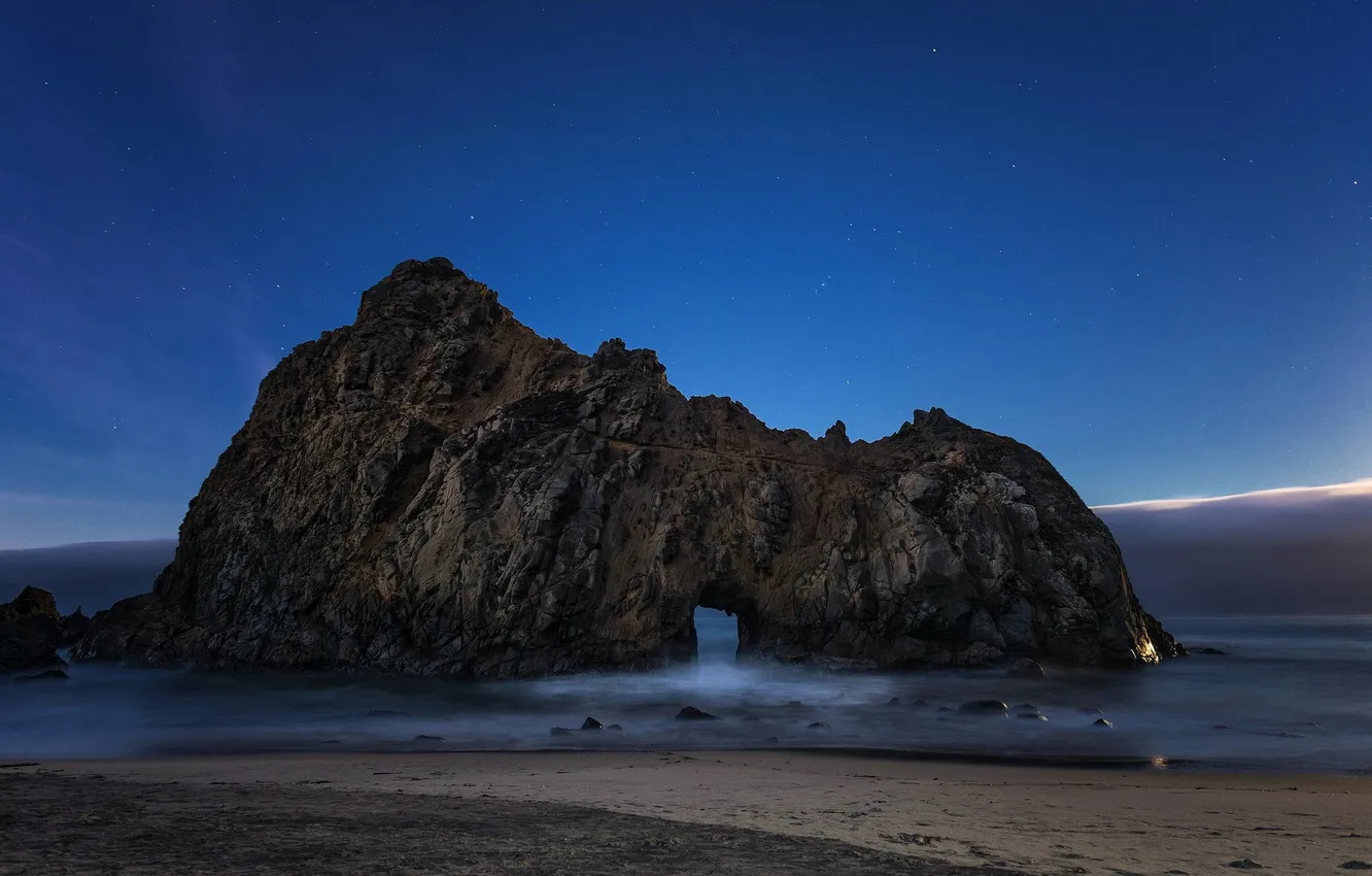 Photo wallpaper California, Big Sur, Pfeiffer Beach