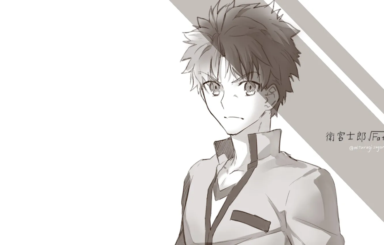 Photo wallpaper Shirou Emiya, Fate stay night, Fate / Stay Night