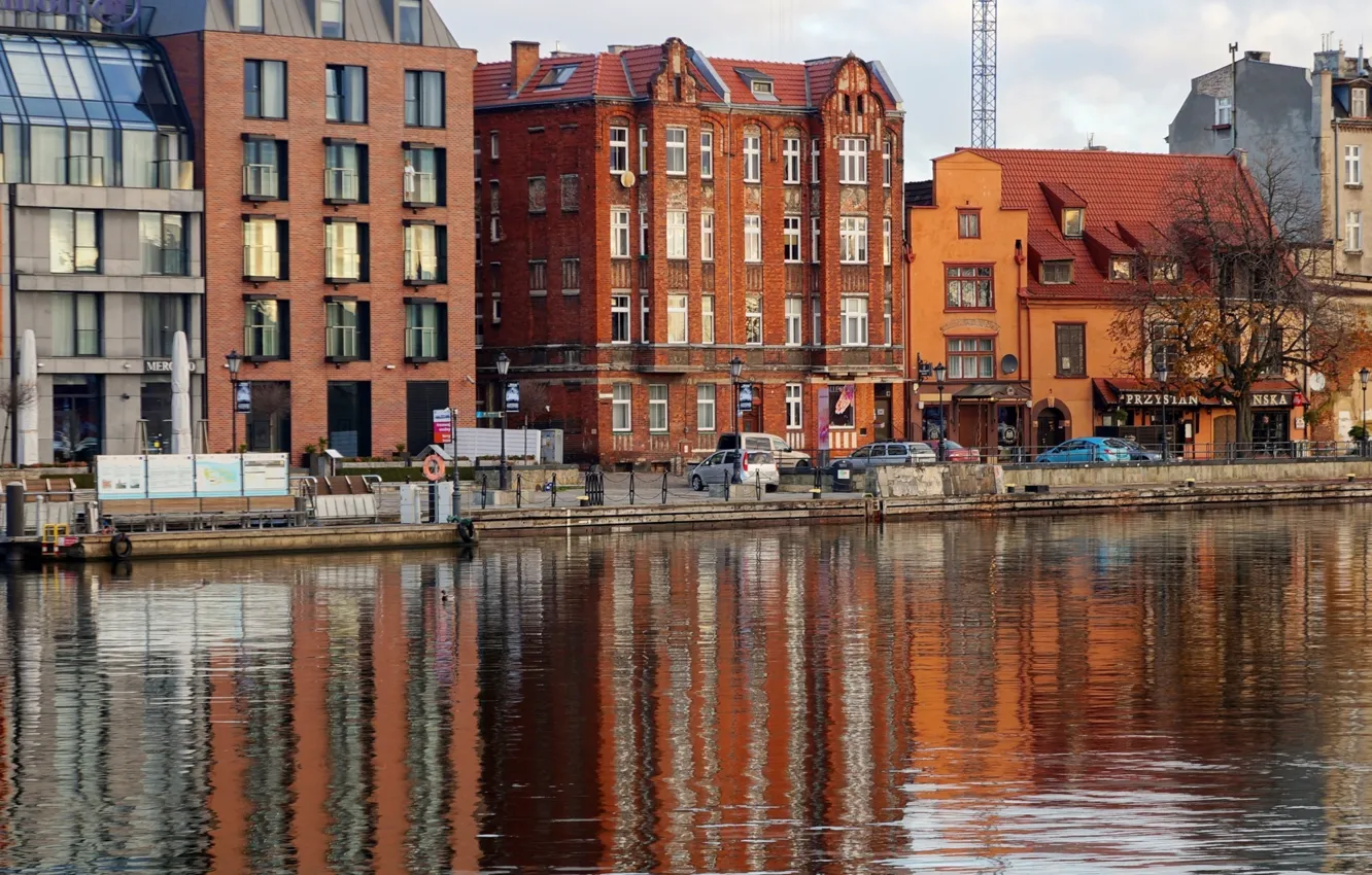 Photo wallpaper Poland, building, Gdansk
